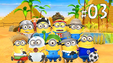 Despicable Me: Minion Rush - Gameplay Walkthrough (iOS, Android) CHAPTER 3 - ALL Mission