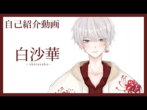 【#新人Vtuber】初めまして、白沙華です。【自己紹介 / introduction】