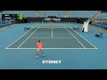 UTR Pro Tennis Series - Sydney - KRA - Friday 4th December
