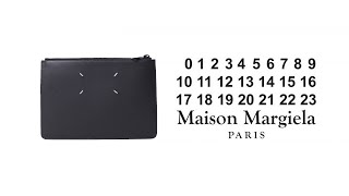 Maison Margiela メゾンマルジェラ グレインカーフレザーポーチ/レザー小物/21秋冬新作