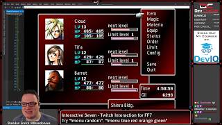 Interactive Seven - Giving Chat Control of Final Fantasy 7 with C# and .NET Core - Ep 230