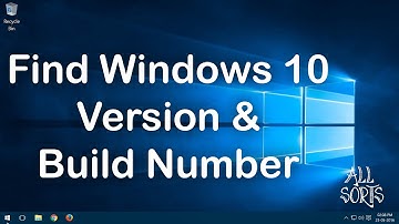 Version and Build Number in Windows 10