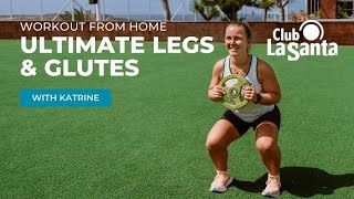 Workout from home - Ultimate Legs & Glutes with Katrine screenshot 4