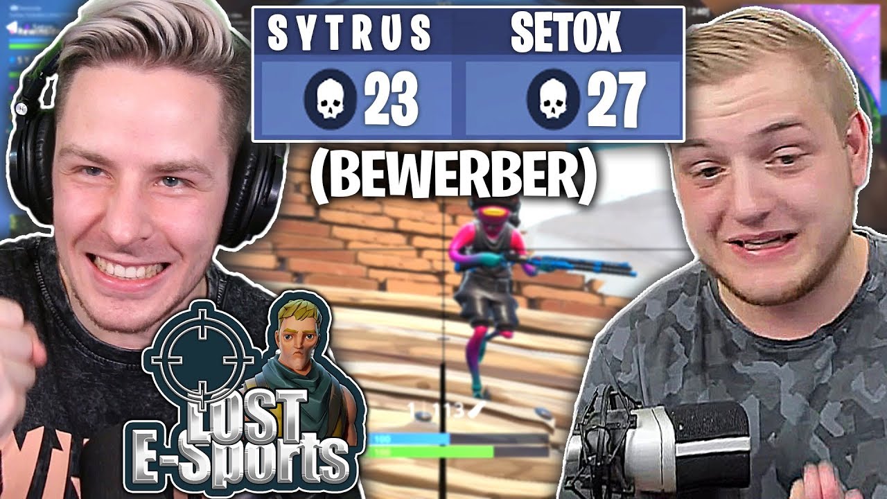 FORTNITE spielen Lost Clan Bewerber Pros! Mit Trymacs!