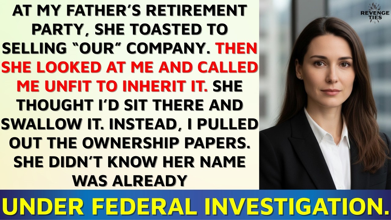 Моя мачеха высмеяла меня на вечеринке по случаю выхода моего отца на пенсию — и тогда я рассказал...