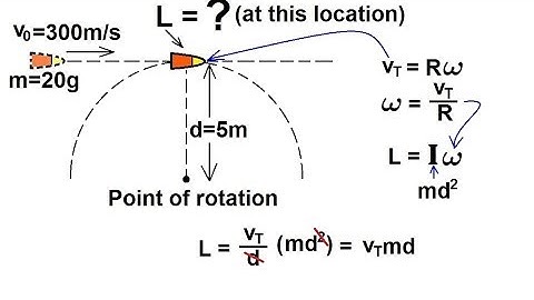 Physics 13.5  Angular Momentum (5 of 11) Ex. 4: The Bullet (Part 1)
