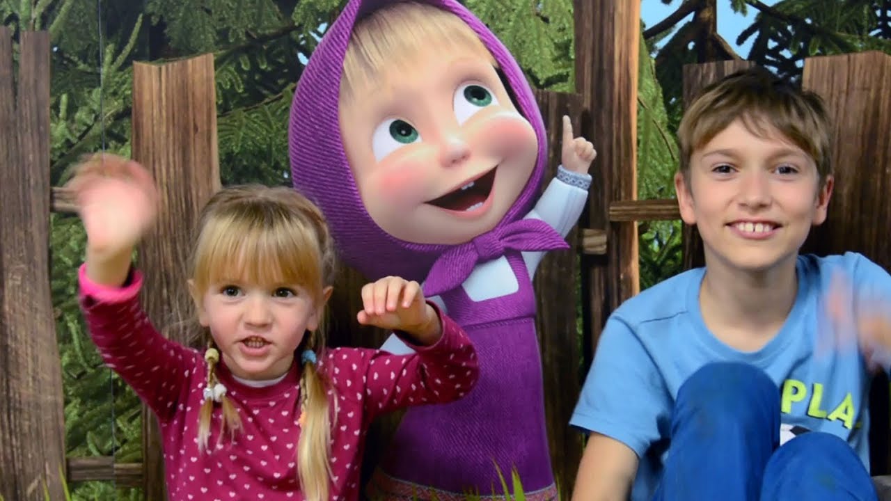 Маша и Медведь 2019. Дом Медведя из мультика в Минске.