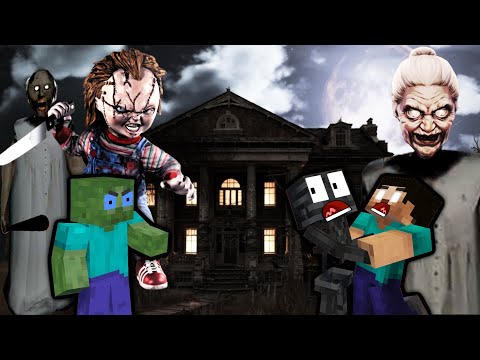 CHUCKY AND GRANNY EPISODE 1 | Monster School | Minecraft Animation