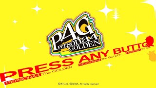 Persona 4 Golden - Opening Cinematic [4K]