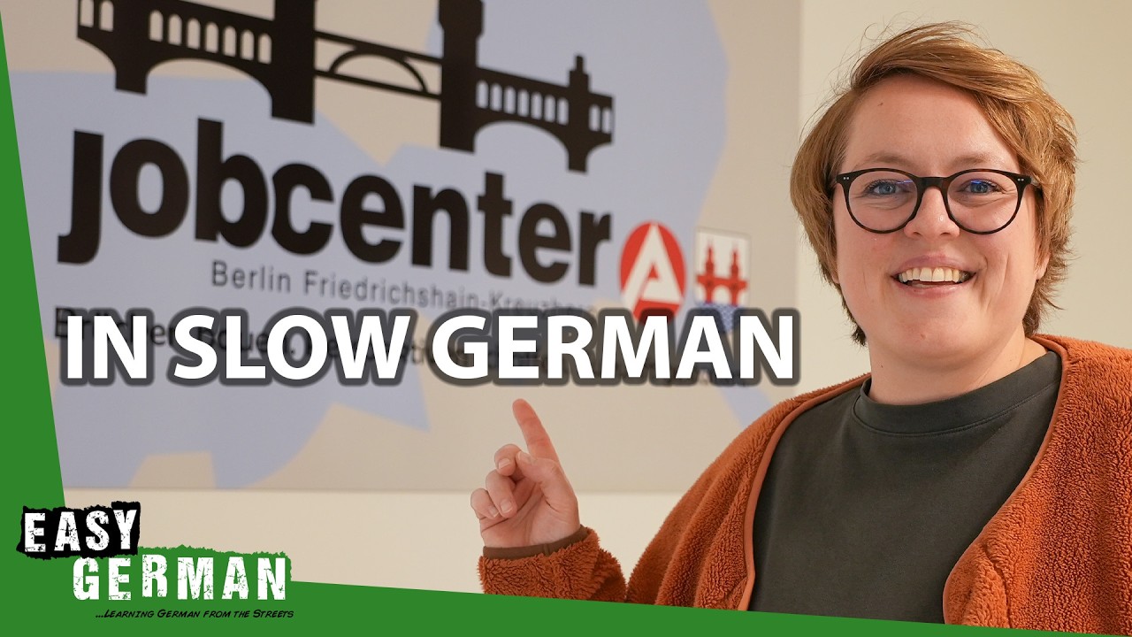 Jobcenter in Slow German | Super Easy German 305 — Transcript