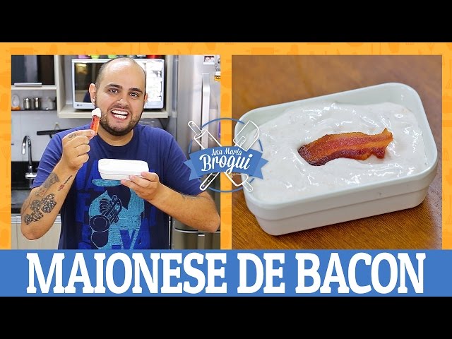 Baconese - Segredo do melhor molho de Bacon! #receita #molho