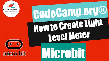How to create Light Level Meter in Microbit