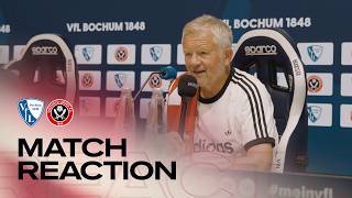 Chris Wilder | VfL Bochum 0-0 Sheffield United | Post Match Reaction