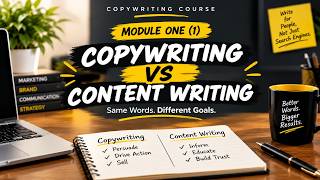 COPYWRITING VS CONTENT WRITING
