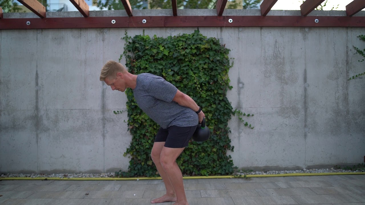 Kettlebell Hip Hinge Patterning YouTube