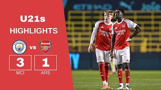 Late Collapse Arsenal U21 13 Man City  Harrimanannous Strike Not Enough  Pl2 Playoffs 250426