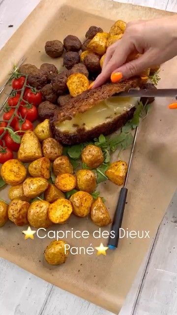 Caprice Des Dieux Pan With Air Fried Potatoes Meatballs Broccoli caprice-des-dieux-pan-with-air-fried-potatoes-meatballs-broccoli