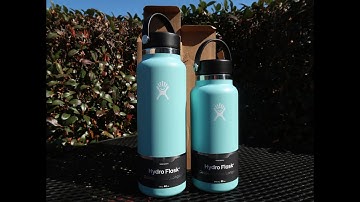 40 vs 32 OZ HYDRO FLASK | UNBOXING AND COMPARISON