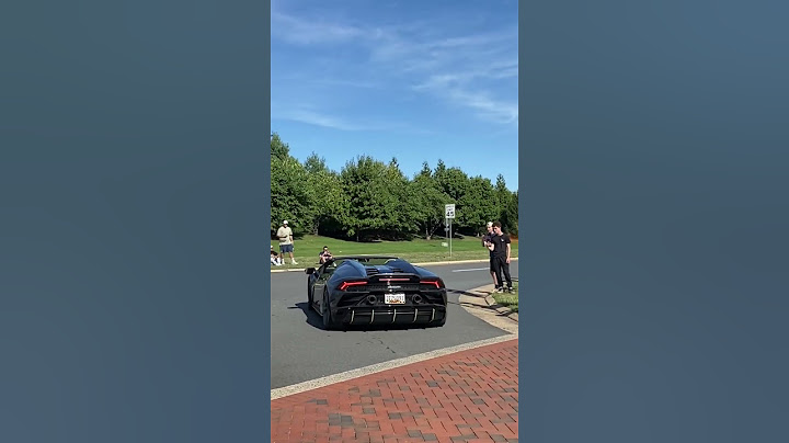 LAMBORGHINI HURACAN EVO ACCELERATION!!