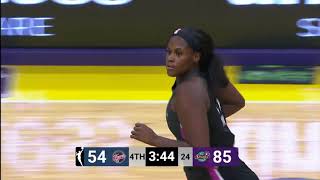 Kalani Brown with 10 Points vs Indiana Fever - August 22, 2019 Content