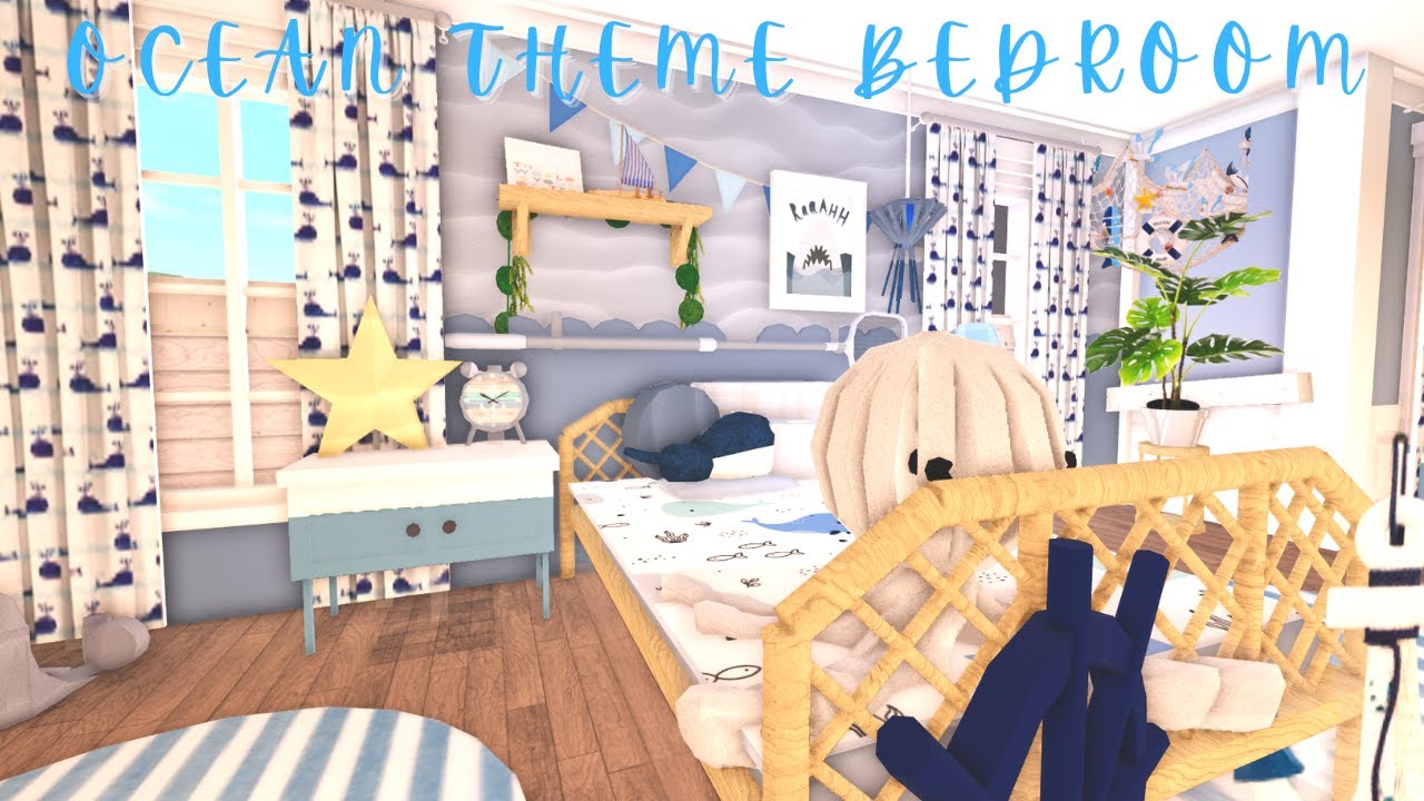 Bloxburg KIDS TODDLER BEDROOM Ocean Theme For Pixelly Speedbuild bloxburg-kids-toddler-bedroom-ocean-theme-for-pixelly-speedbuild