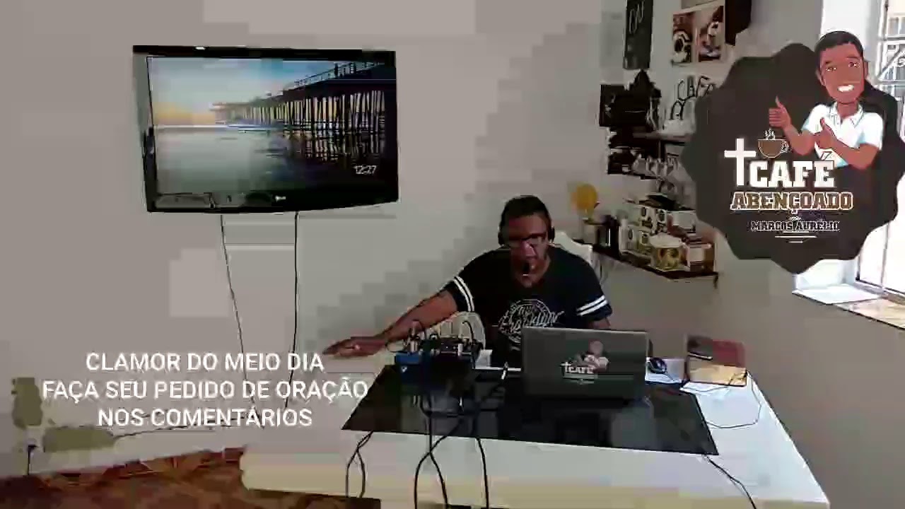 programa café Abençoado Clamor do meio dia faca o pedido de oração e se quiser peça o louvor