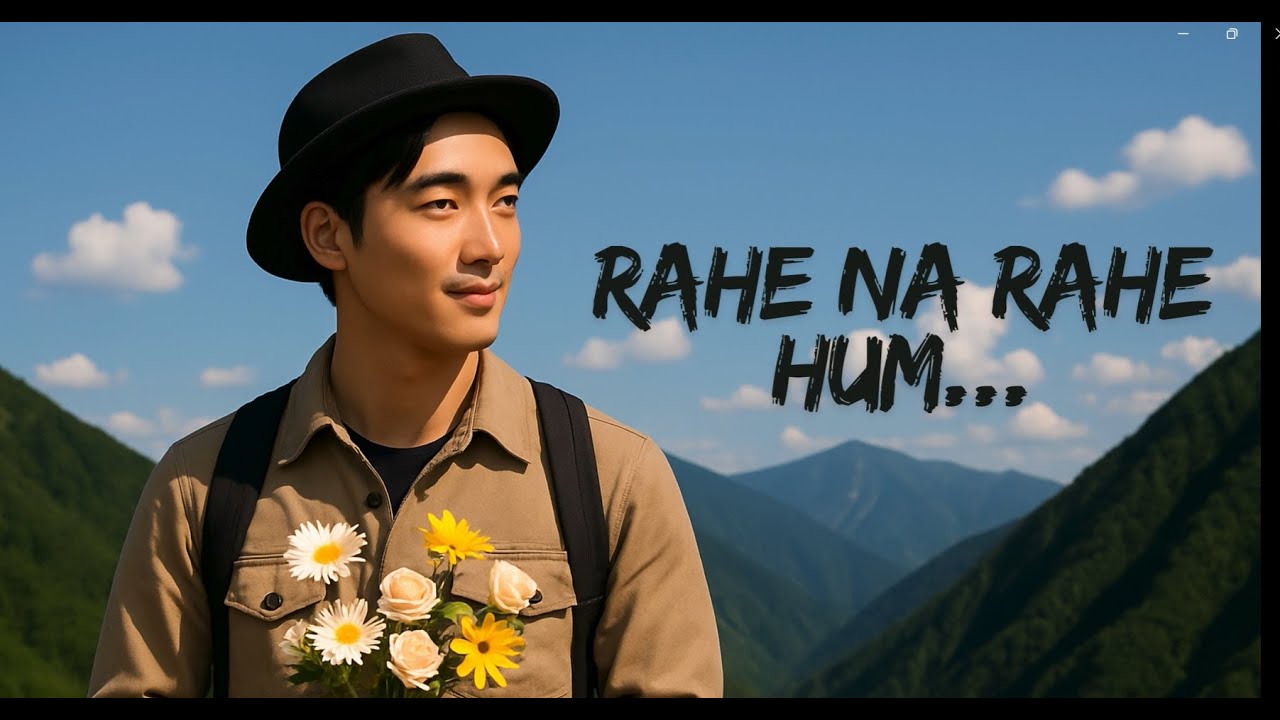 Rahe Na Rahe Hum (lyrical video hindi song) - YouTube