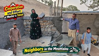 Tired hands, hopeful hearts; the story of the life of Ostad and Taban alongside Amir and Nemat ❤️🏔️