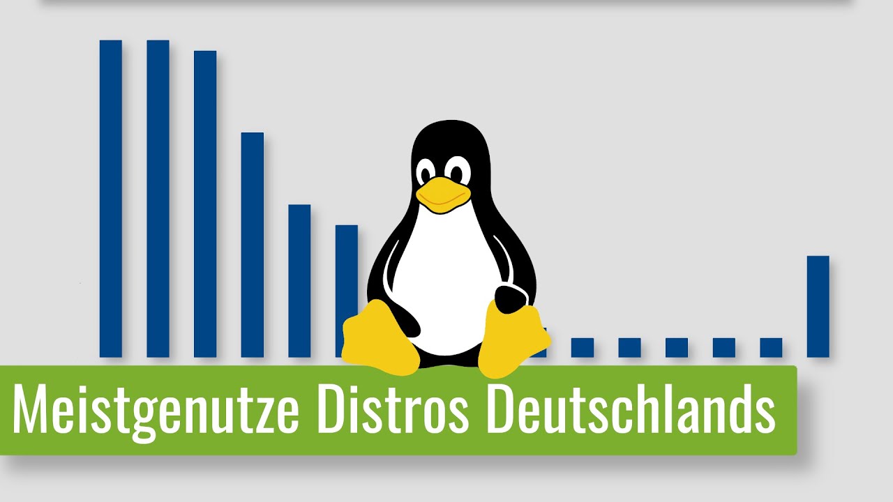 Das sind die MEISTGENUTZTEN LinuxDistributionen Deutschlands YouTube