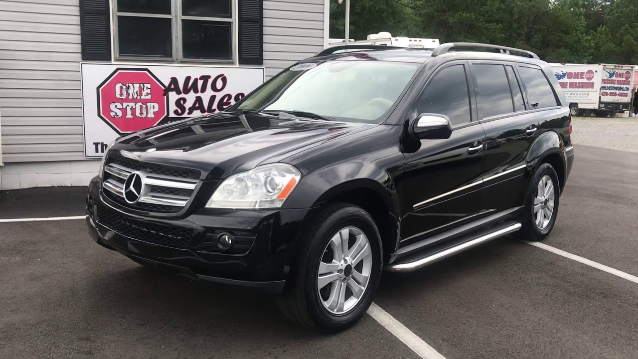 2009 Mercedes Benz Gl Class 4d Suv Gl450 One Stop Auto Sales Macon Ga