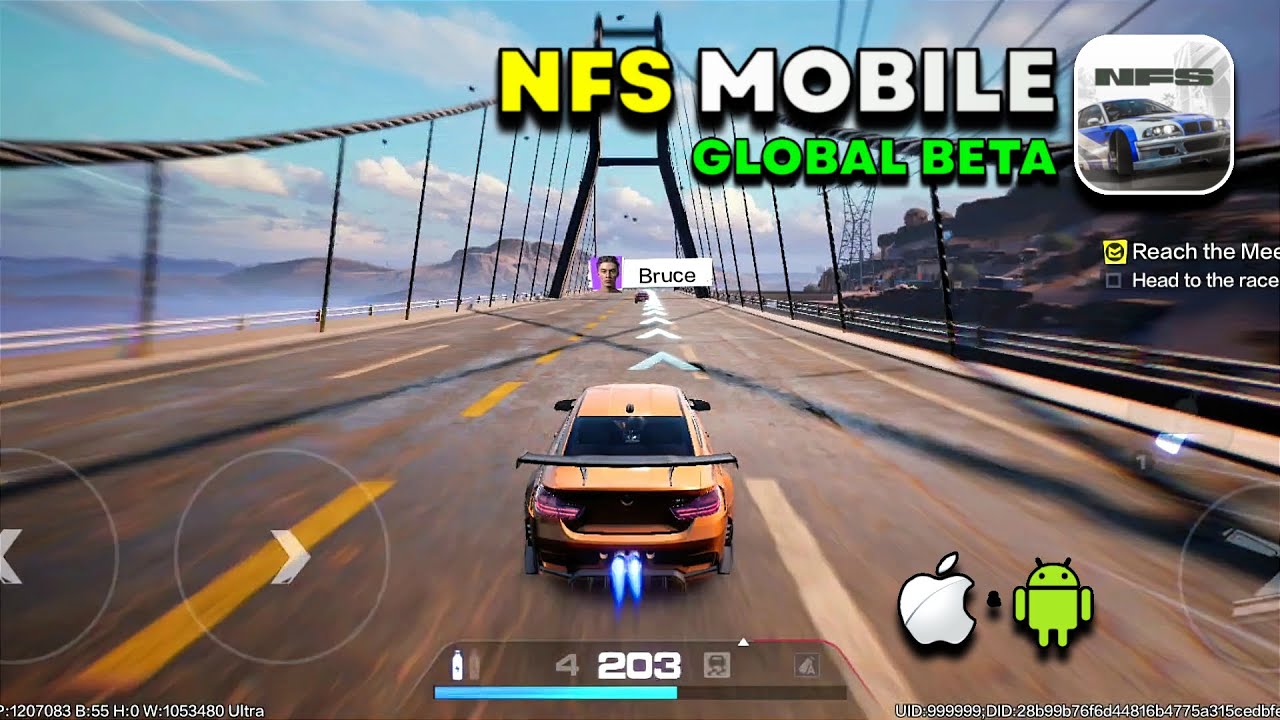 Gameplay apk. NFS mobile assemble китайская версия.