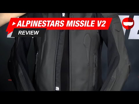 Alpinestars Missile V2 Leather Jacket- ChampionHelmets.com
