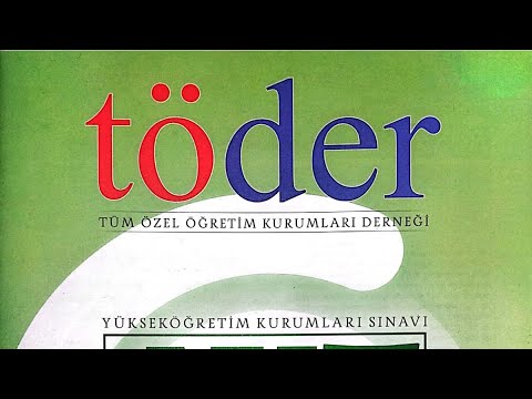 2024 TÜRKİYE GENELİ TÖDER AYT-3 MATEMATİK ÇÖZÜMLERİ