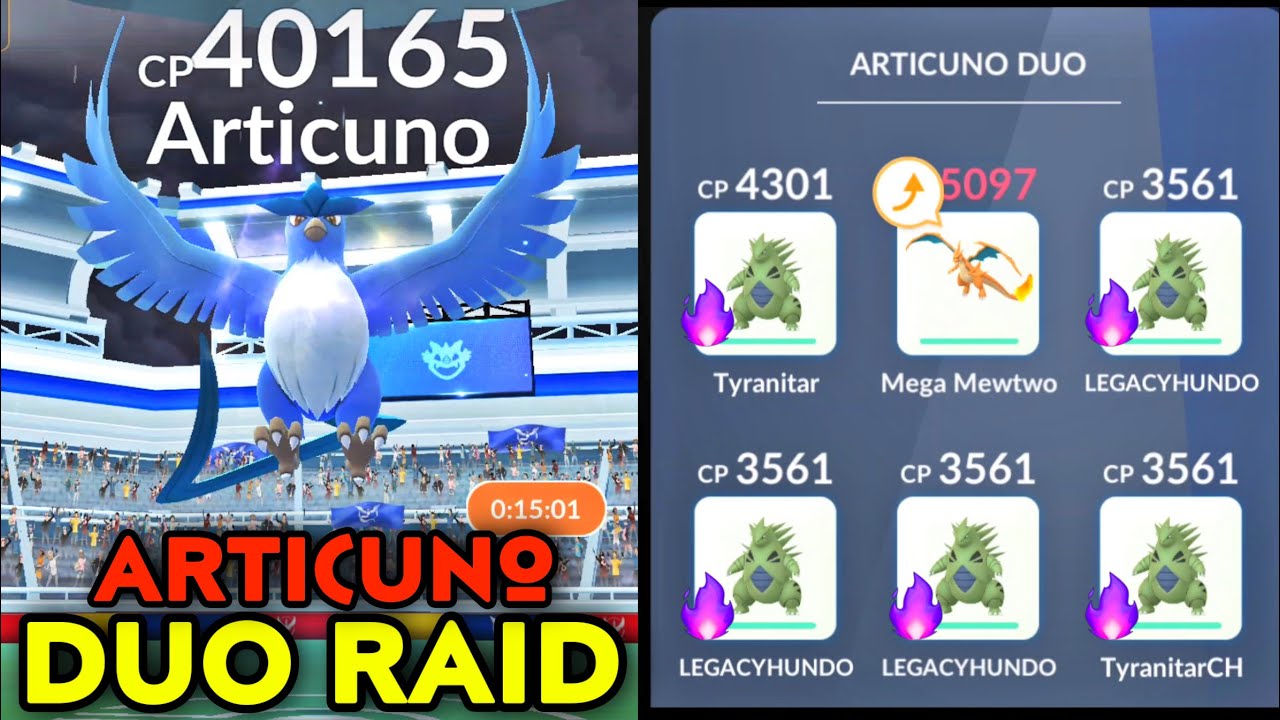 Articuno Raid Guide