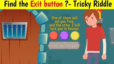 Find the Exit button ? _ Test Your Brain _ Knowledge Facts Tamil #shorts
