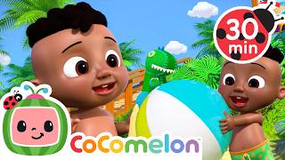 cody s family beach day cocomelon cody s playtime songs