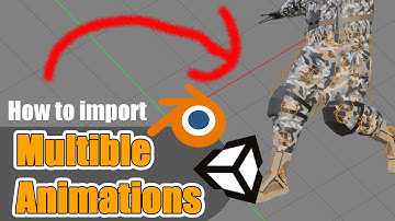 Import multiple animations from Blender to Unity at once