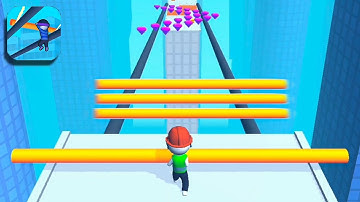 Roof Rails - All Levels Walkthrough Gameplay iOS,Android New Mobile Free Games NO 20