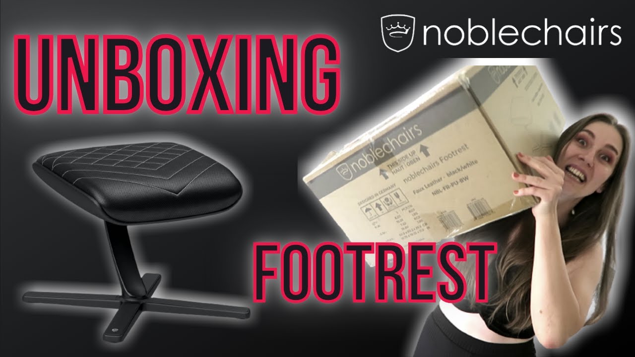 noblechairs - Footrest Black