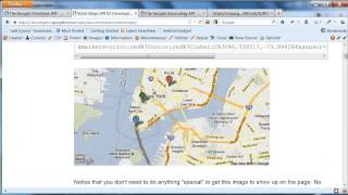 XSLT and Google Geocoding and Static Maps APIs