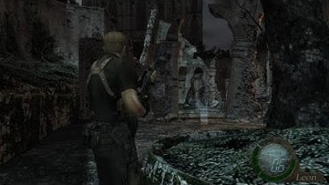 resident evil 4 - a proper sniping spot