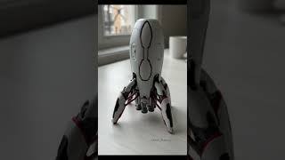 Tiny AI Robot Transformation 🤖✨From Egg to Robot AI Generated Future Gadget Mini Robot Came to Life