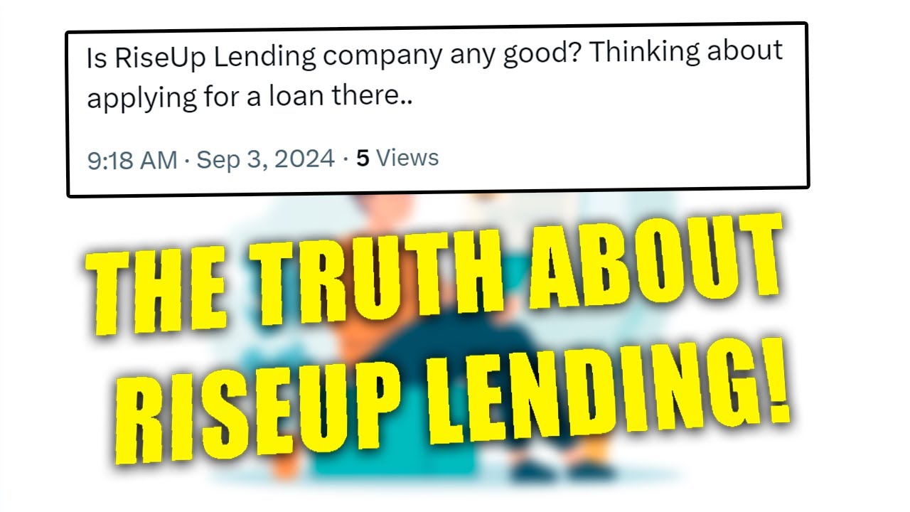 RiseUp Lending Reviews Might Change Your Mind! Is Rise Up Lending Legit? Here’s The Truth!