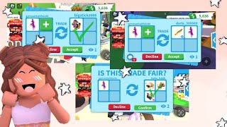 Getting RICH trading ONLY Ride potions in adopt me! (MASSIVE WINS!)