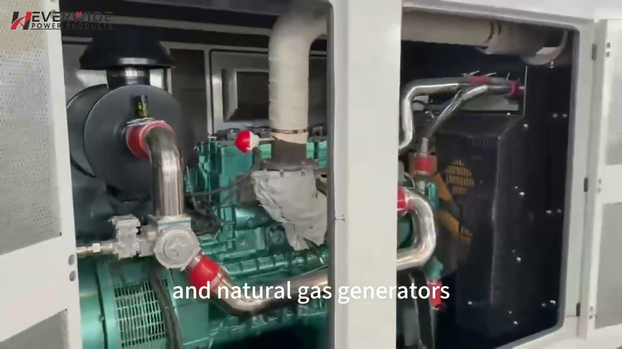 Natural gas generator sets