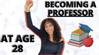 How I became a professor before 30 | NO PHD!!