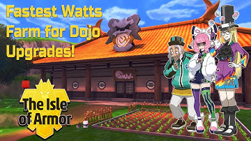 | Pokemon Sword & Shield | Isle of Armor DLC | Fastest Method To Grind Watts Without Armorite Ores |