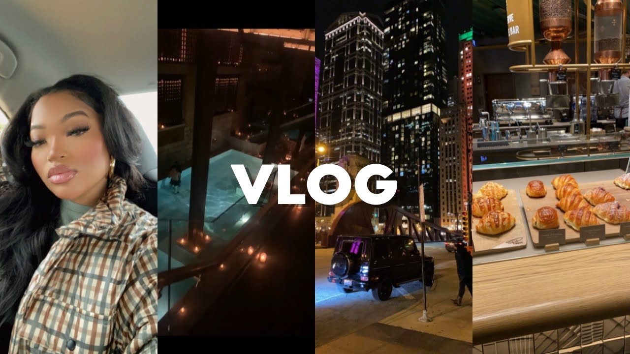 VLOG: ROMANTIC SPA DATE + MAKEUP 101 + LOTS OF CHICAGO VISITS | KIRAH OMINIQUE