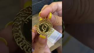 K18 Japan Gold Elizabeth Pendant
