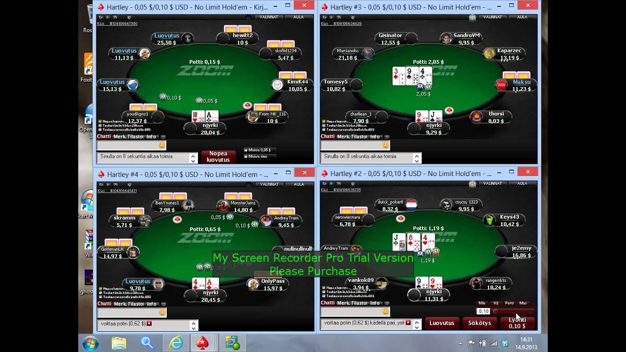 pokerstars lento